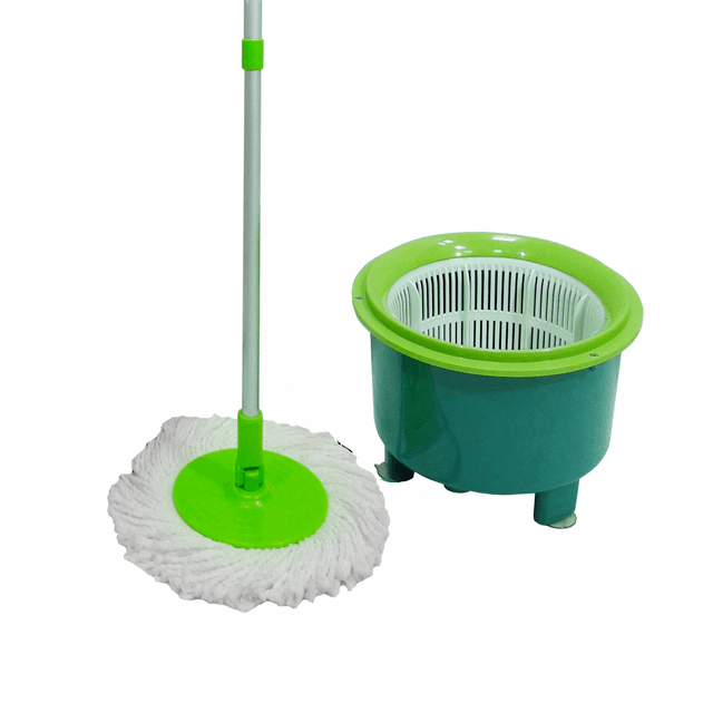 簡易型-手壓式脫水拖把〔#LCS-180〕